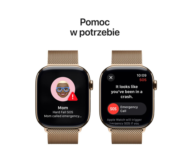 Apple Watch 10 42/Złoty Tytan/Złota Bransoleta  LTE - 1278215 - zdjęcie 6